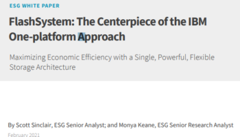 FlashSystem: The Centerpiece of the IBM One-platform Approach